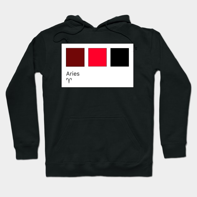 Aries-Pantone Hoodie by mariaronda